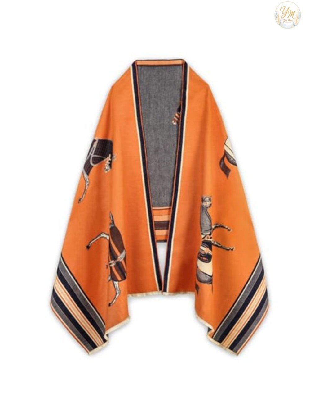 Women's Pashmina Wrap Silky Shawl Poncho Cape Evening Blanket Scarf